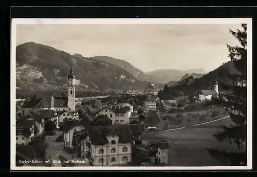 AK Kiefersfelden, Totalansicht mit Blick auf Kufstein