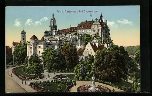 AK Sigmaringen, Fürstliches Residenzschloss