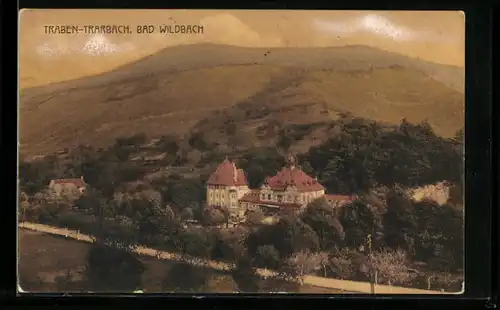 AK Traben-Trarbach, Blick auf das Bad Wildbach