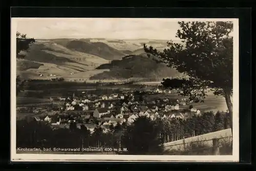 AK Kirchzarten /Bad. Schwarzwald, Ortsansicht und Umgebung