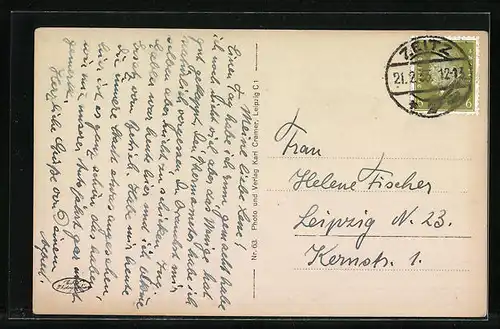 AK Zeitz, Partie an der Aubrücke