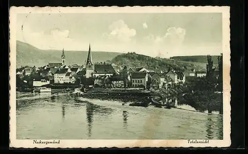 AK Neckargemünd, Totalansicht