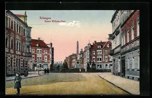 AK Erlangen, Kaiser Wilhelm-Platz
