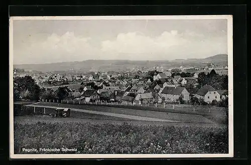 AK Pegnitz /Fränkische Schweiz, Ortsansicht, Kirche