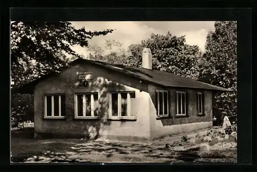 AK Bad Berka, Blick auf die Friedensturmbaude