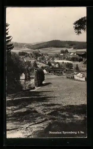 AK Neusalza /Spremberg i. S., Ortsansicht