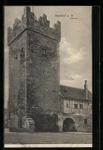 AK Saalfeld a. S., Darrtor im Sommer