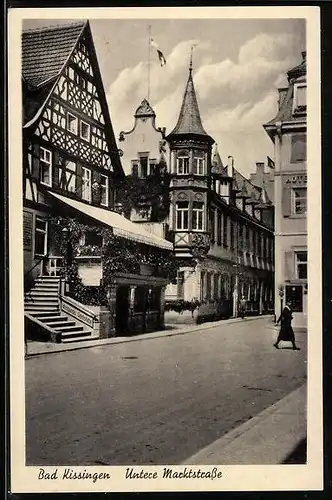 AK Bad Kissingen, Untere Marktstrasse