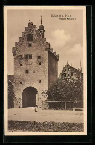 AK Sulzfeld /Main, Oberer Mainturm