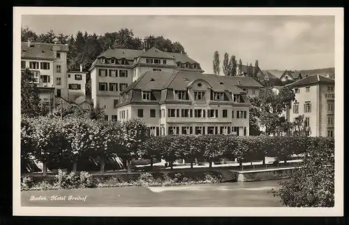 AK Baden, Hotel Freihof