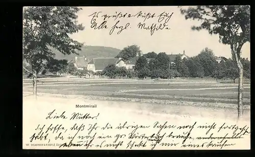 AK Montmirail, Ortsansicht