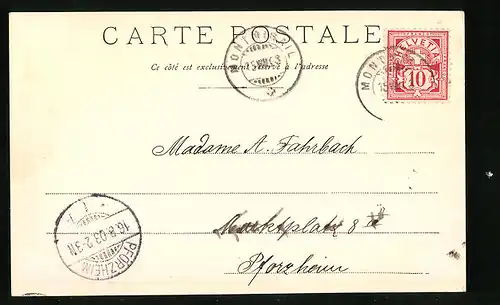 AK Montmirail, Ortsansicht