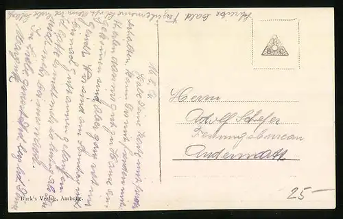 AK Aarburg, Blick zum Ort