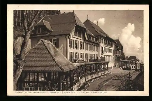 AK Hägendorf, Sanatorium Allerheiligenberg