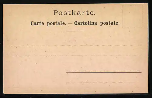 Künstler-AK Aeschi, Ortsansicht mit verschneitem Gebirgspanorama