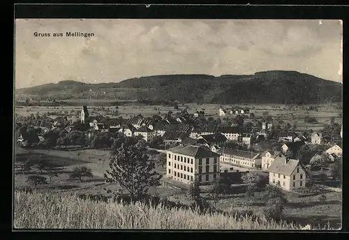 AK Mellingen, Blick auf den Ort