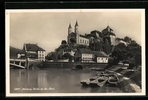 AK Aarburg, Partie an der Aare