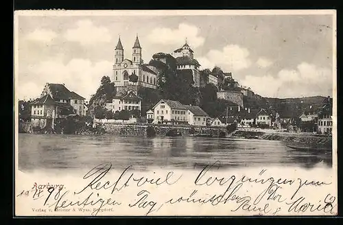 AK Aarburg, Gesamtansicht vom Wasser aus