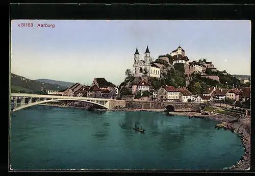 AK Aarburg, Gesamtansicht mit Kirche