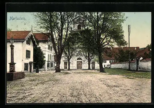 AK Mariastein, Blick zur Kirche