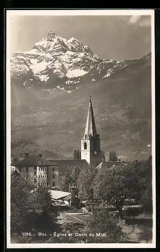 AK Bex, Eglise et Dents du Midi