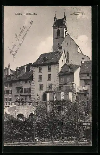 AK Aarau, Blick zum Haldentor