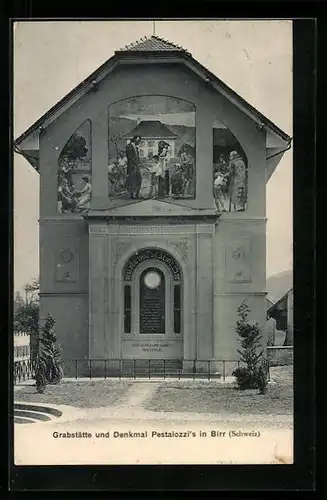 AK Birr, Grabstätte und Denkmal Pestalozzi`s