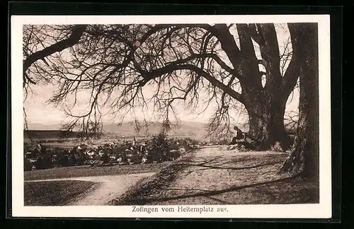 AK Zofingen, Teilansicht vom Heiternplatz aus