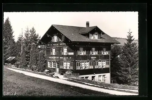 AK Brunnersberg, Pension Waldheim von Fam. W. Hobi-Dähler
