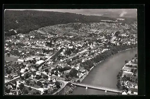 AK Zurzach, Totalansicht, Luftbild