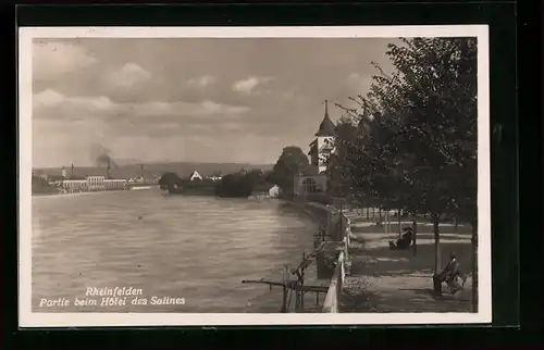 AK Rheinfelden, Partie beim Hotel des Salines