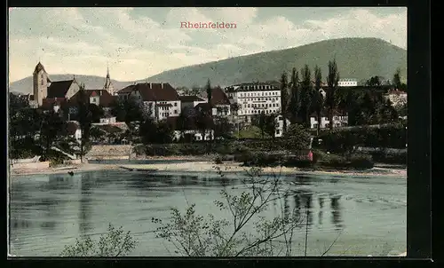 AK Rheinfelden, Partie am Fluss