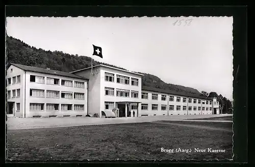 AK Brugg /Aarg., Blick auf die neue Kaserne