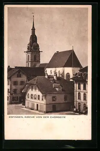 AK Zofingen, Kirche von der Chorseite