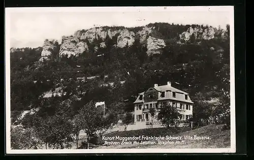 AK Muggendorf /Fränkische Schweiz, Villa Bavaria