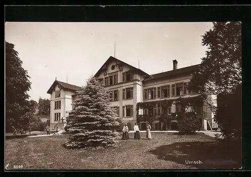 AK Uznach, Villa mit Garten