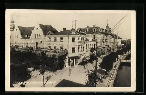 AK Bad Wörishofen, Blick auf die Kneipenstrasse