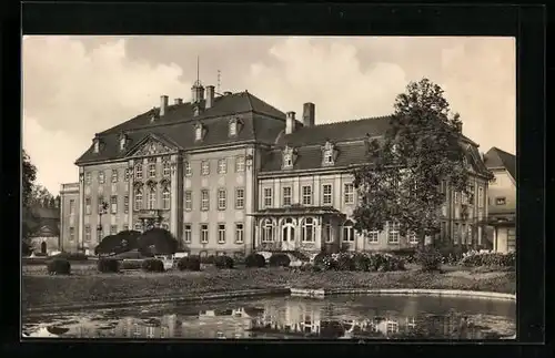 AK Brandis /Kr. Wurzen, Blick auf die Finanzschule