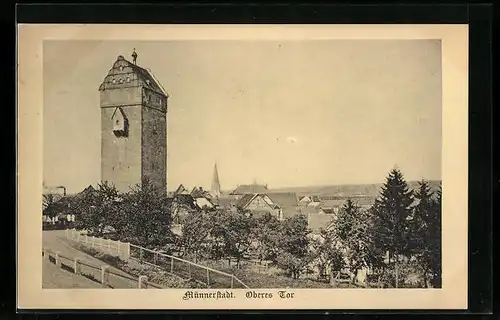 AK Münnerstadt, oberes Tor