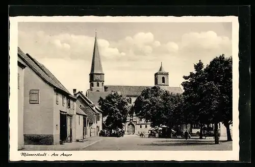 AK Münnerstadt, Partie am Anger