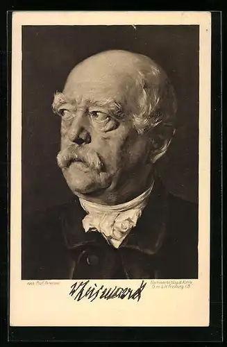 AK Portrait von Bismarck
