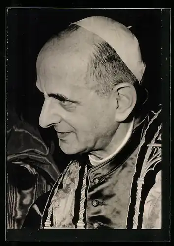 AK Papst Paul VI., Portrait