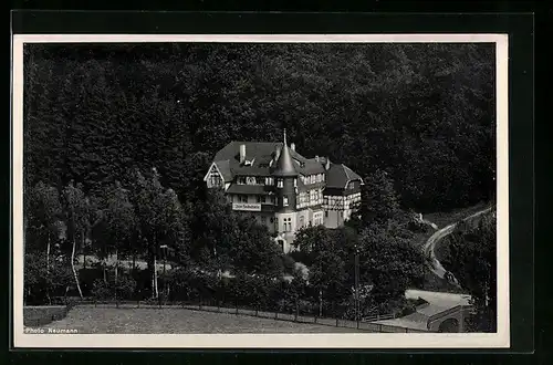 AK Asbach b. Schmalkalden, Hotel Hachelstein im Wald