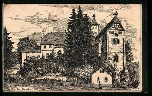 AK Denkendorf, Blick auf das Kloster