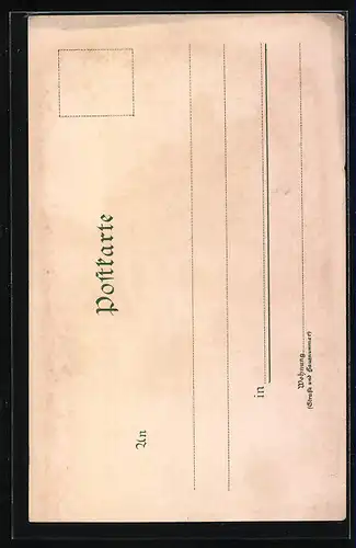 Lithographie Staffelstein, Rathaus