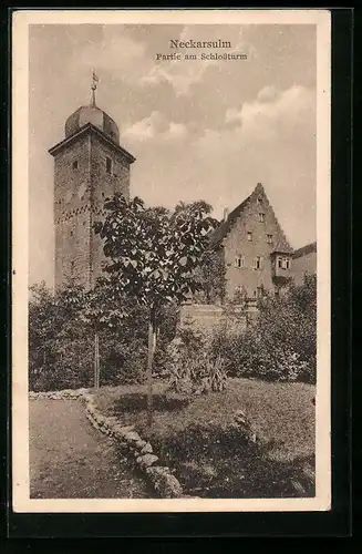 AK Neckarsulm, Partie am Schlossturm