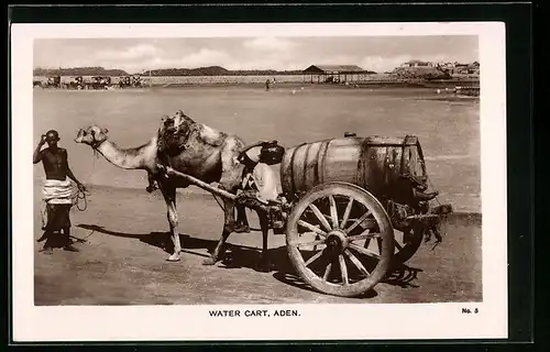 AK Aden, Water Cart, Camel