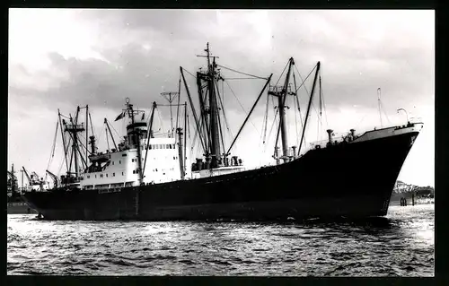 Fotografie Schiff Lechstein im Hafen