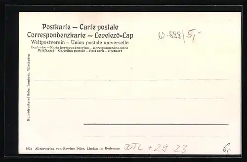 Relief-AK Lindau, Hafenpartie mit altem Leuchtthurm und Dampfer