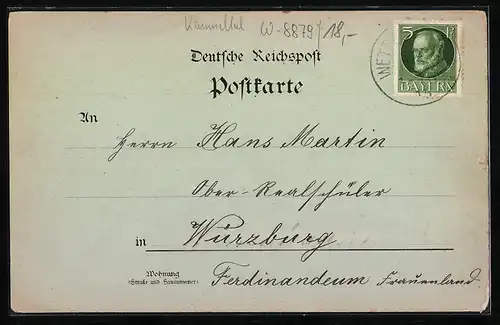 Lithographie Wettenhausen, Erziehungs Anstalt, Kloster der Dominikanerinnen zur Heiligen Rosenkranz Königin, Kapelle